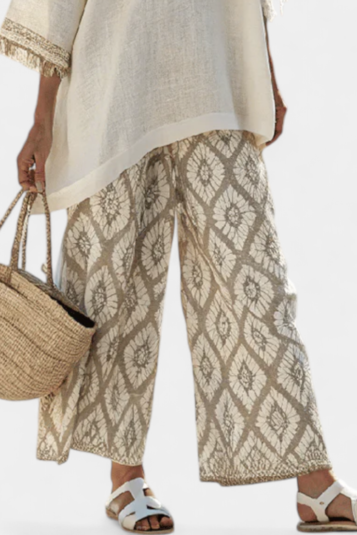 Ilaria — Sophisticated Top & Casual Pants