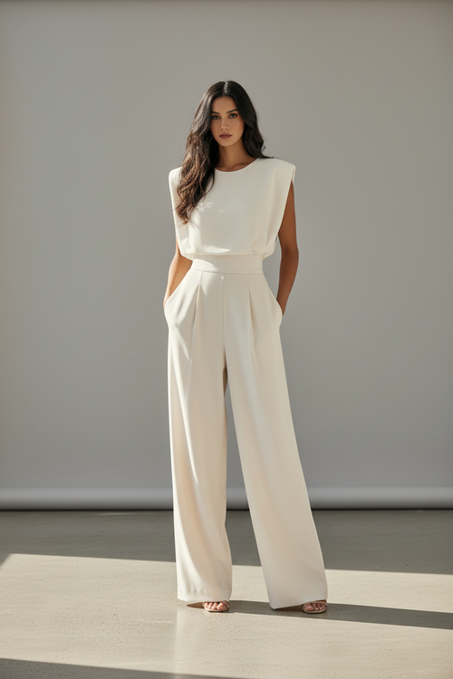 Ariia™ | Jumpsuit with Waist Tie