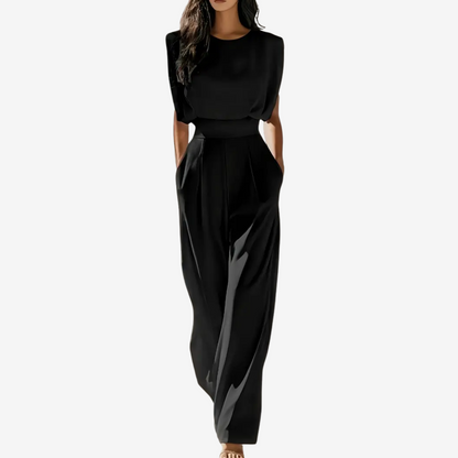 Ariia™ | Jumpsuit with Waist Tie