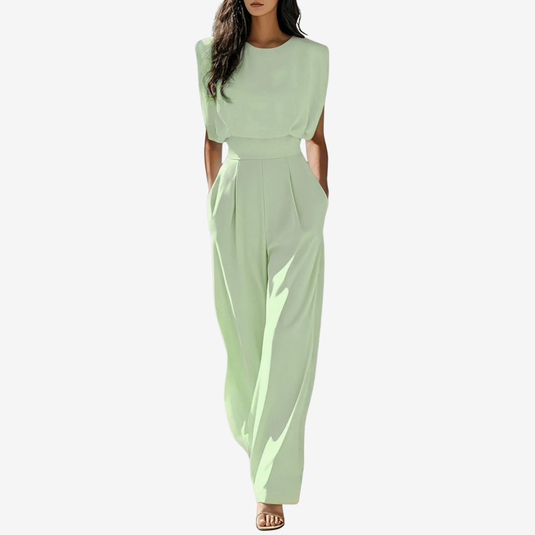 Ariia™ | Jumpsuit with Waist Tie