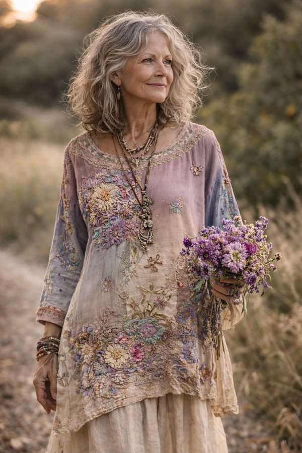 Vestido cuidadosamente confeccionado