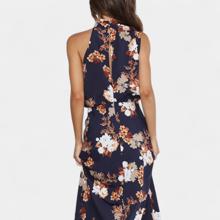 Lisa | Maxi Floral Halter