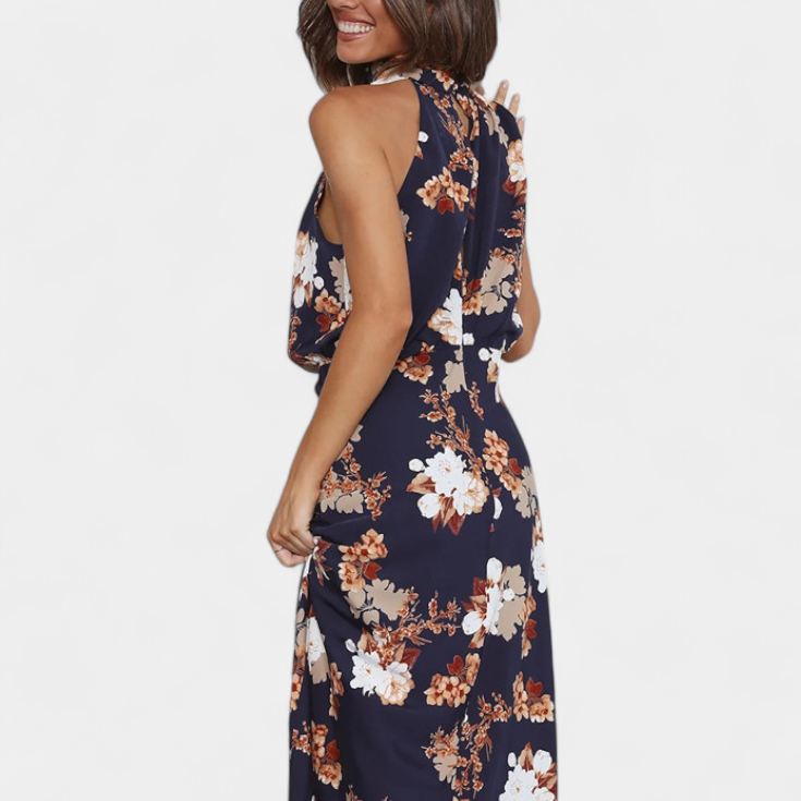 Lisa | Maxi Floral Halter