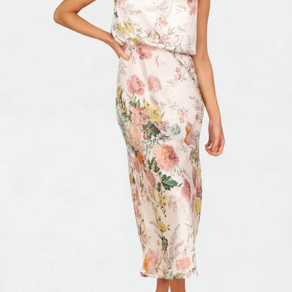 Lisa | Maxi Floral Halter