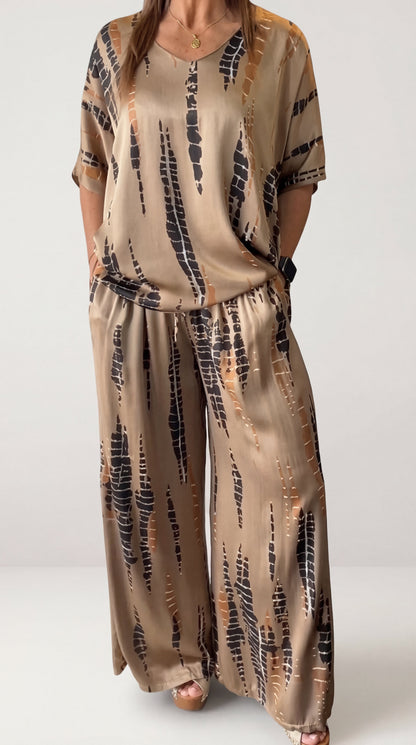 Marie — Printed Two-Piece Set