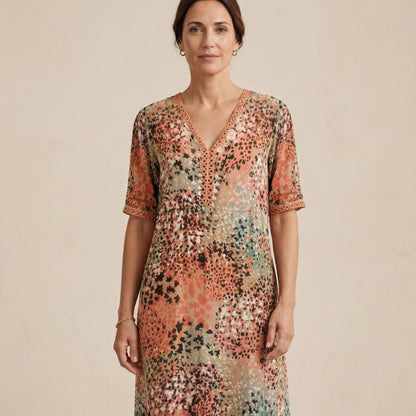 Lina | Lightweight V-Neck Dress