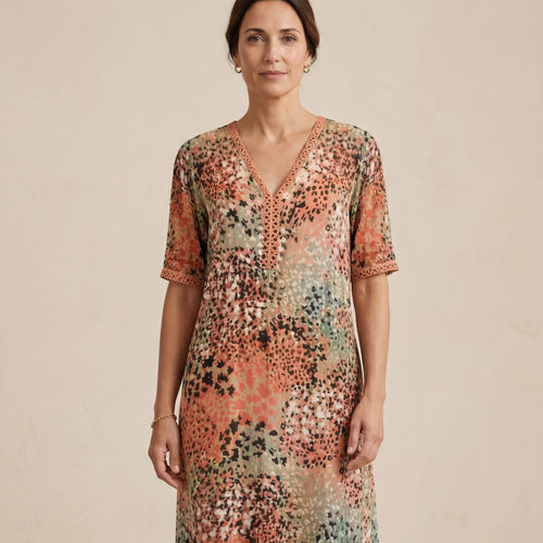 Lina | Lightweight V-Neck Dress
