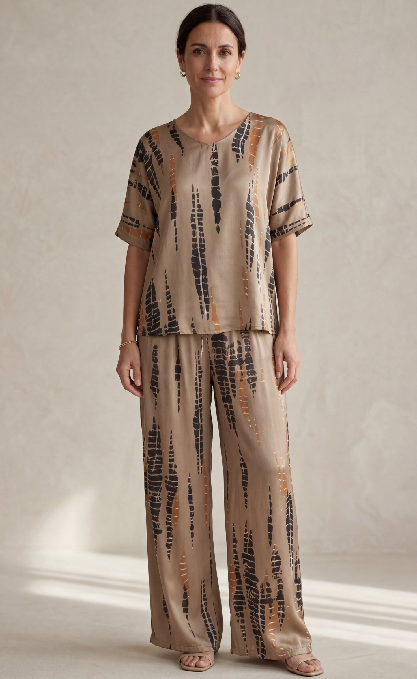 Marie — Printed Two-Piece Set