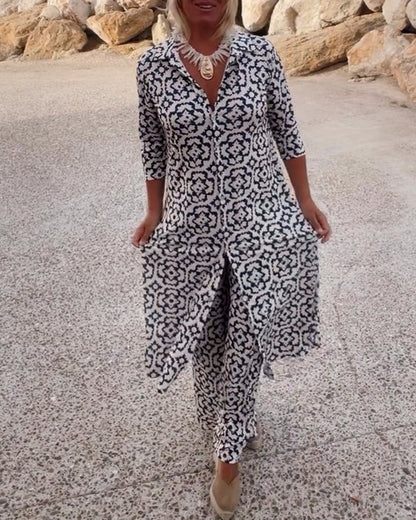 Sara | Button-Closure Set