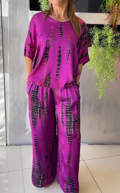 Marie — Printed Two-Piece Set