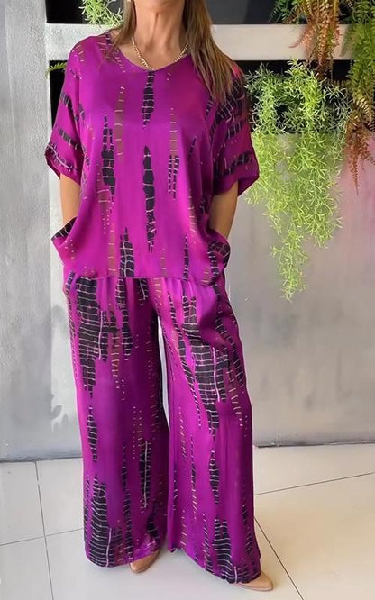 Marie — Printed Two-Piece Set