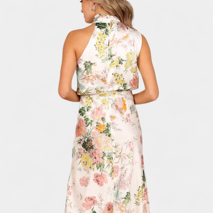 Lisa | Maxi Floral Halter