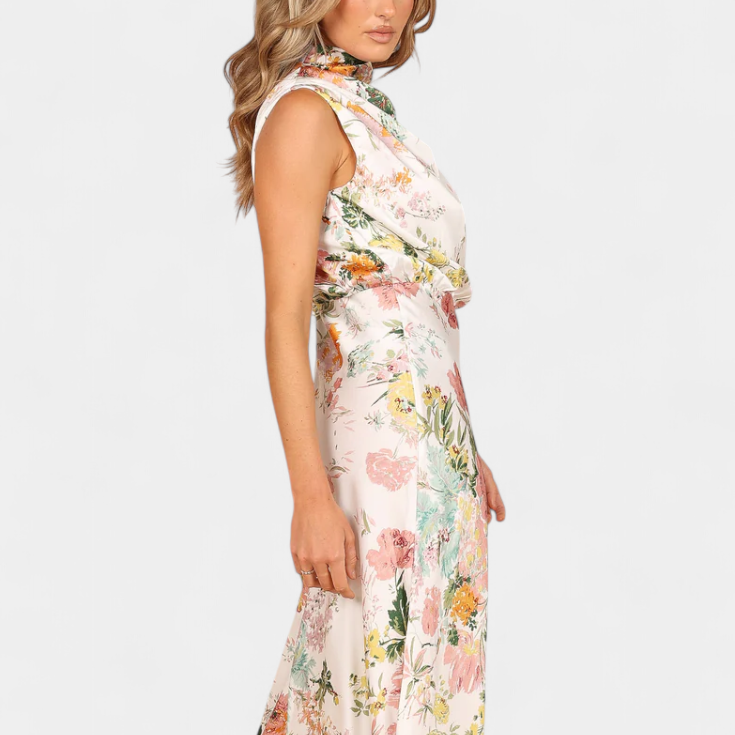 Lisa | Maxi Floral Halter