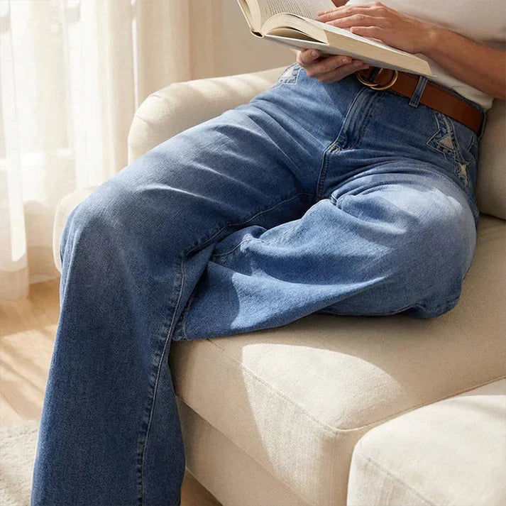 Paula — High-Waist Wide-Leg Jeans